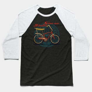 Schwinn Stingray Vintage Bicycle Tribute Baseball T-Shirt